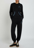 AN-Y1 H Vita Fine-knit Hooded Cashmere Jumper Black