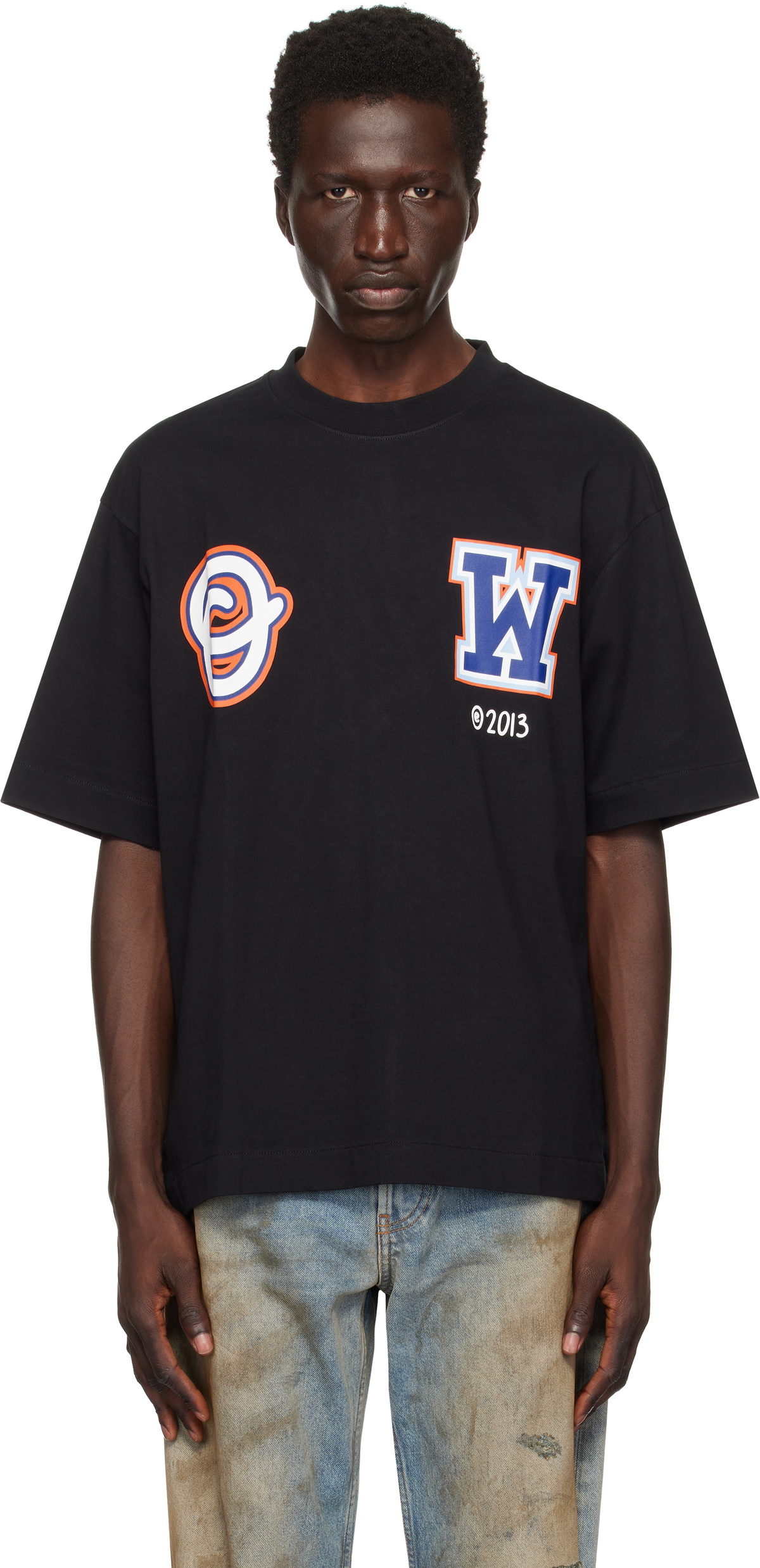 Off-White Black Wizard Skate T-shirt Off-White