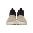 Fear of God Grey and Black Polar Wolf Chelsea Boots