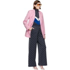 Stella McCartney Pink Wool Twill Tailoring Blazer