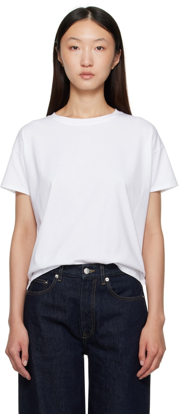 Photo: Loulou de Saison White Basiluzzo LDS Short Sleeve T-shirt