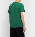 AFFIX - Logo-Print Cotton-Jersey T-Shirt - Green