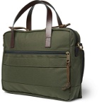 Filson - Dryden Leather-Trimmed Nylon Briefcase - Green