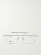 Dior Eyewear - DiorBotanicao S6U Aviator-Style Silver-Tone Optical Glasses