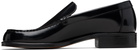 LEMAIRE Black Calfskin Loafers