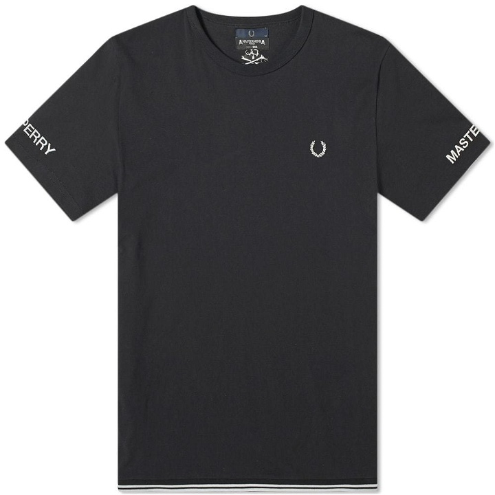 Photo: END. x MASTERMIND WORLD x Fred Perry Tee