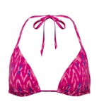 Marant Etoile Shayla printed bikini top