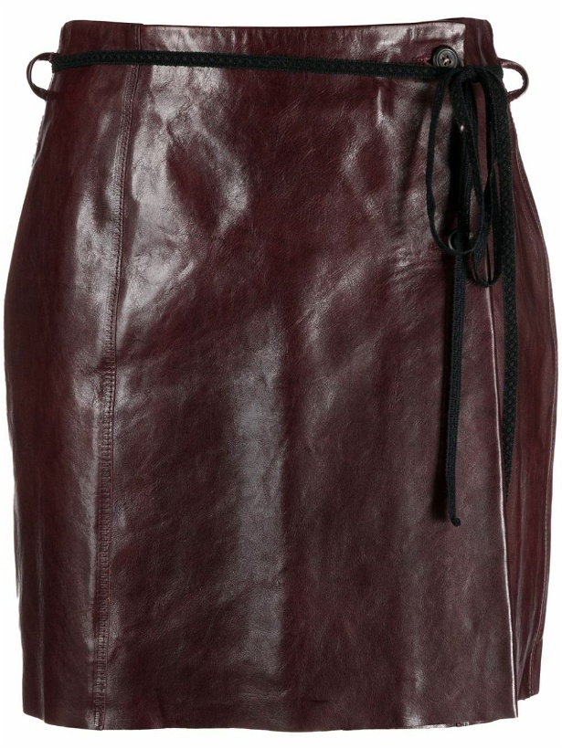 Photo: OUR LEGACY - Leather Skirt