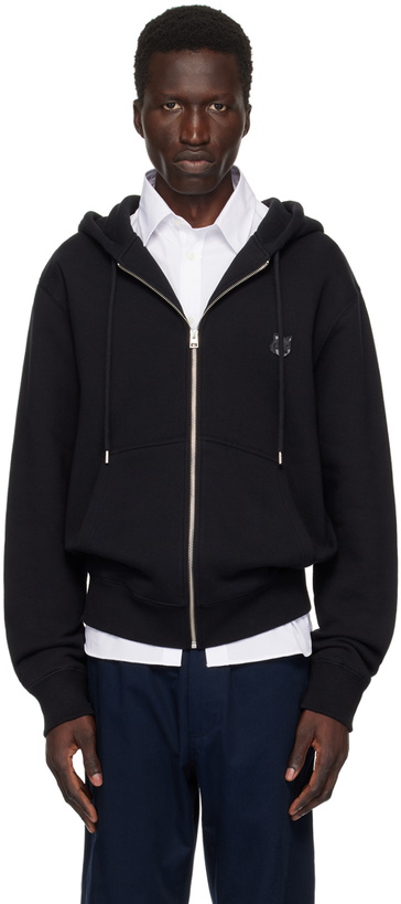 Photo: Maison Kitsuné Black Bold Fox Head Hoodie