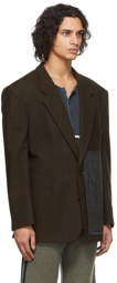 Maison Margiela Brown Wool Jacket