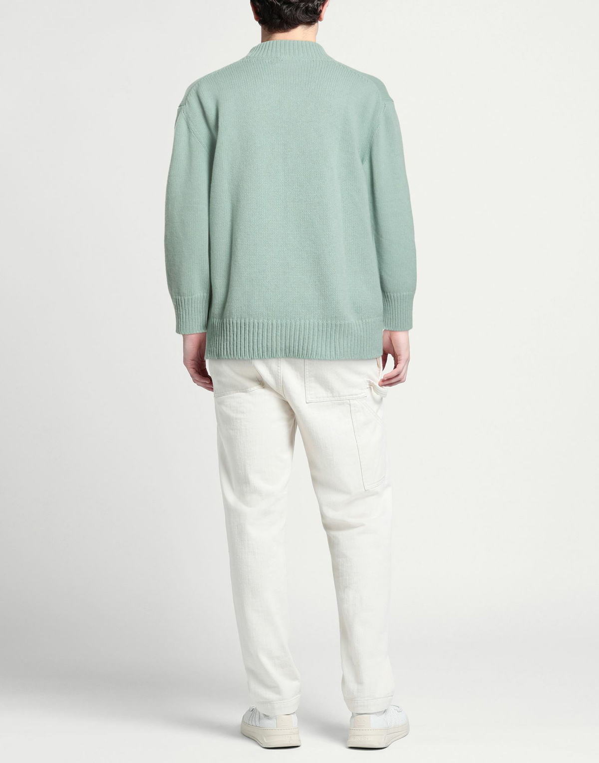 Pangaia Mens Turtleneck Light in Green