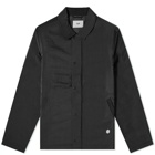 Folk Men's Wadded Pebble Jacket in Black