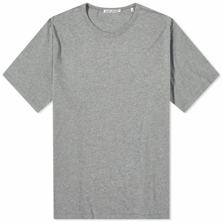 Photo: Our Legacy Men's Box T-Shirt in Grey