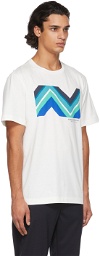 Missoni Sport Off-White Zig-Zag T-Shirt