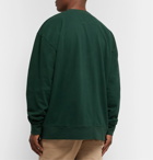Pilgrim Surf Supply - Alby Brushed Cotton-Jersey Sweatshirt - Green