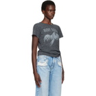 Maison Margiela Gray Bird Fitted T-shirt