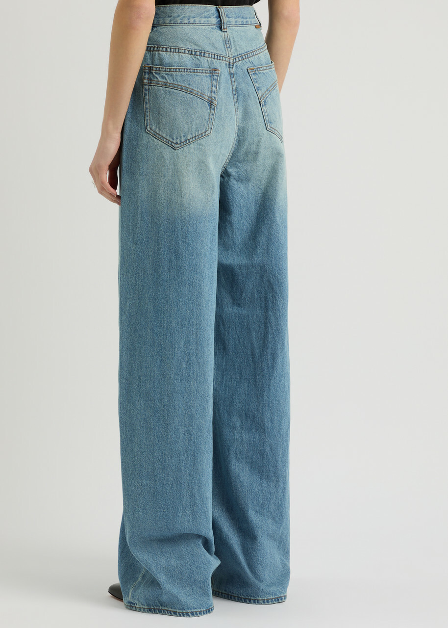 【HI FI FNK】Crush Wide Denim HI FI FNK】Crush Wide Denim
