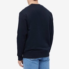 Norse Projects Men's Arne Logo Crew Sweat in Dark Navy