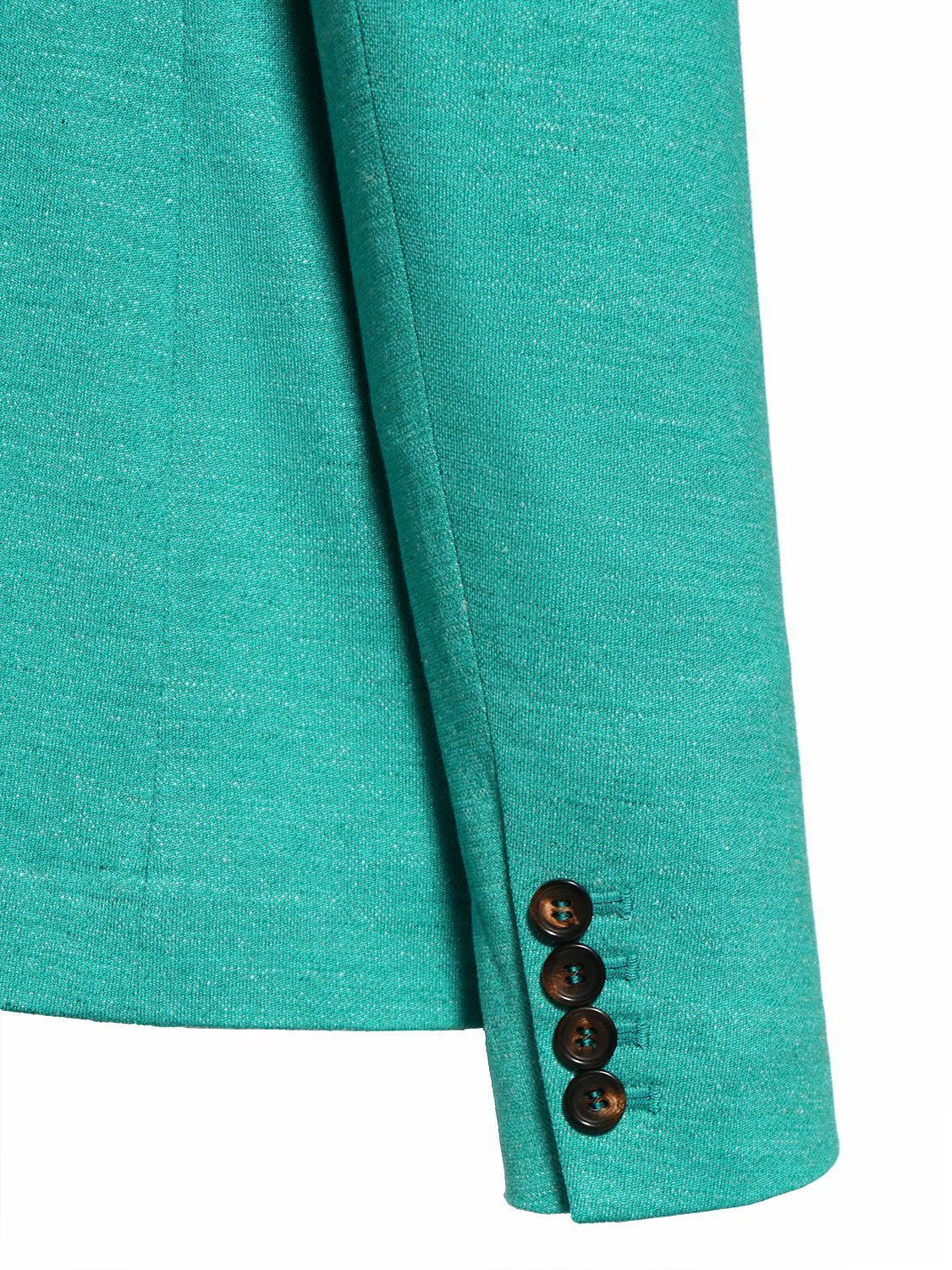 ジャケット MAX MARA 'Zirlo' blazer jacket Green Max Mara Cashmere Green Cotton Blend Zirlo Blazer Jacket
