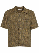 SAINT LAURENT - Hawaii Cotton Blend Shirt
