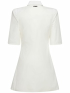 OFF-WHITE Cotton Poplin Mini Shirt Dress