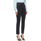 SLVRLAKE Black Faded Beatnik Jeans