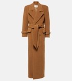 Saint Laurent Oversized wool-blend coat