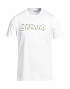 Sandro Mens T-shirt in White