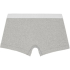 TOM FORD Two-Pack Gray Cotton Boxer Briefs