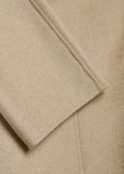 Joseph Spencer Belted Wool and Cashmere-blend Trench Coat Light Brown