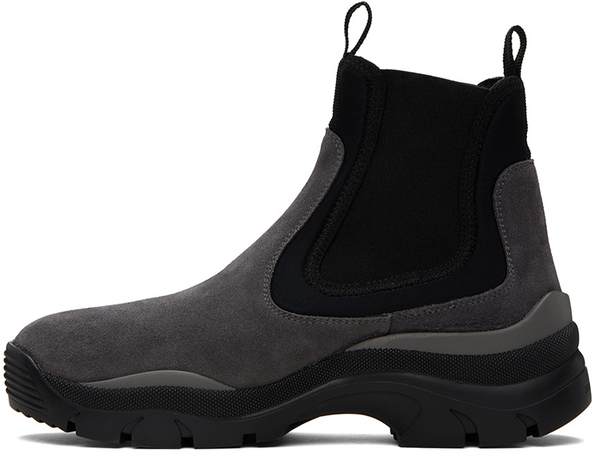 John Elliott Gray Caldera Chelsea Boots