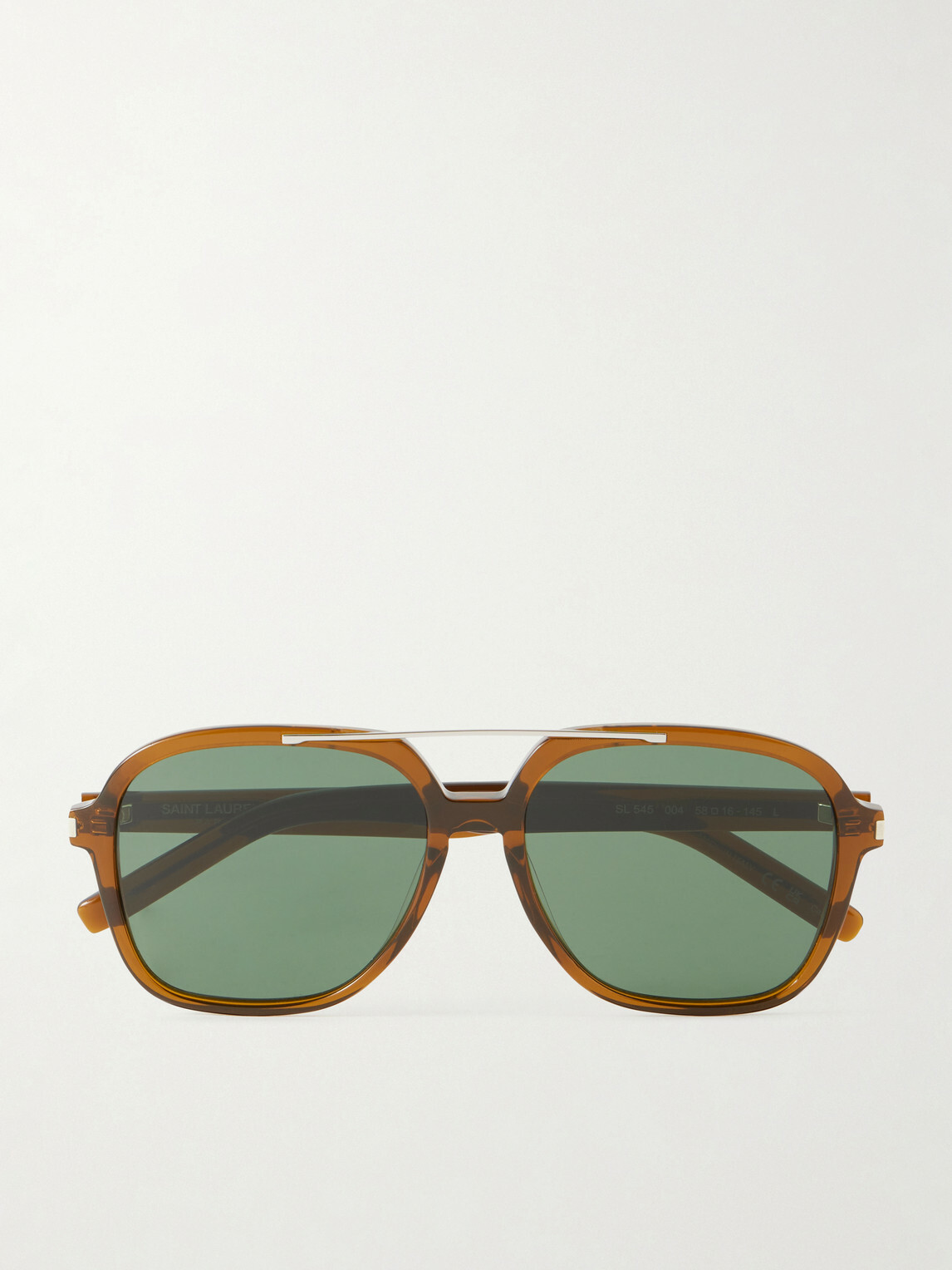 SAINT LAURENT - Squared-Frame Acetate Sunglasses