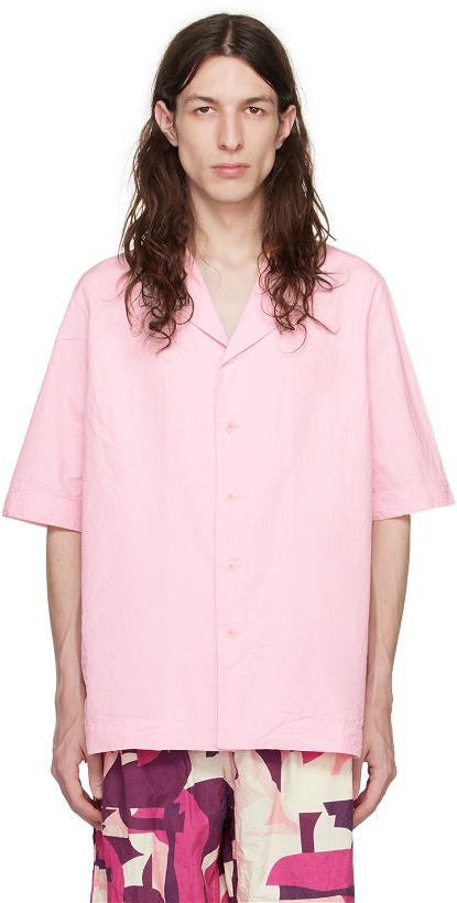 Photo: CASEY CASEY Pink Bowling Shirt