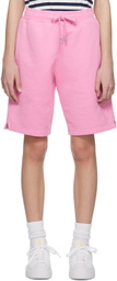 AMI Alexandre Mattiussi Pink Ami de Cœur Shorts