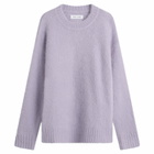 Samsøe Samsøe Women's Sajeanne Hairy Knit Sweater in Wisteria