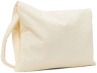 AMOMENTO Off-White Big Padding Folded Shoulder Bag
