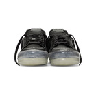 Rhude Black Translucent V1 Lo Sneakers