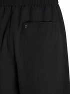 AMI PARIS - Cotton Crepe Bermuda Shorts