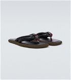 Dries Van Noten - Leather thong sandals