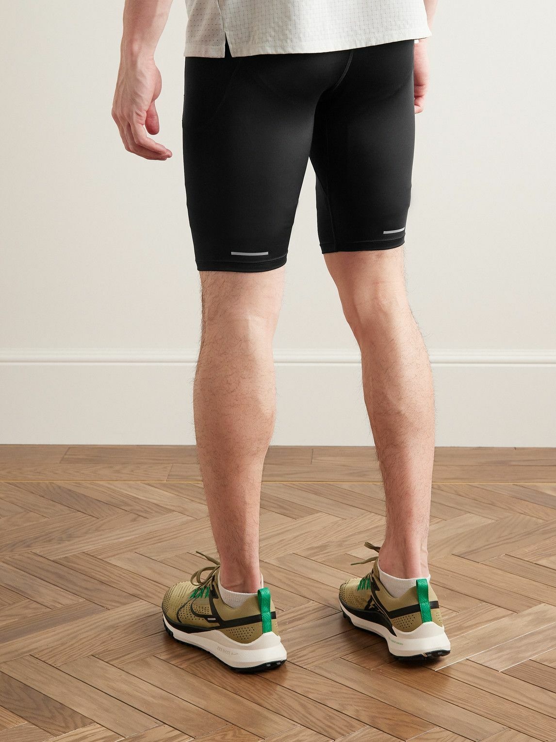 Nike Running - Lava Loops Mesh-Panelled Dri-FIT Compression Shorts - Black  Nike Running