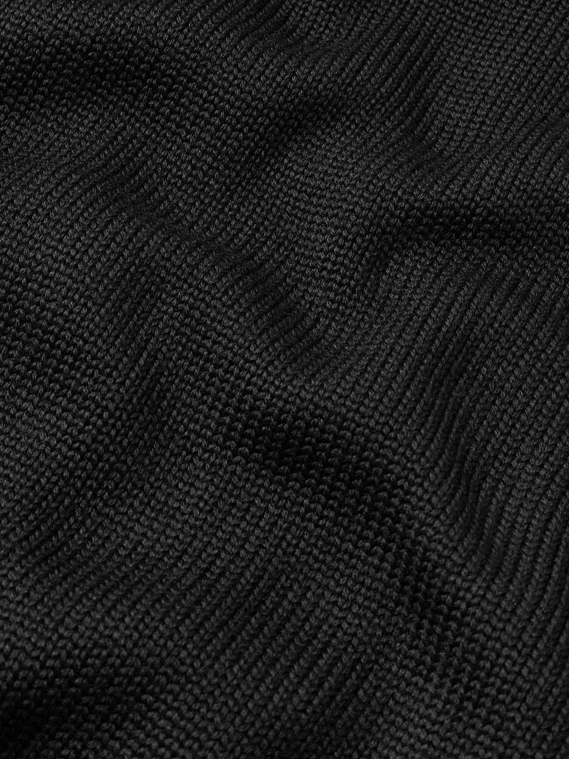 Incotex - Wool Cardigan - Black