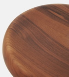 Cassina Méribel walnut stool