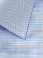TOM FORD - Prince Of Wales Checked Cotton-Poplin Shirt - Blue