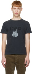 Remi Relief Black 'Love Is' T-Shirt