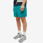 Goldwin Men's Nylon 5" Shorts in Moist Green