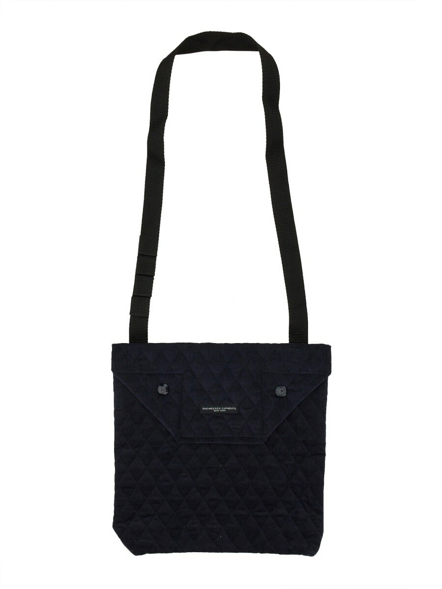 Engineered Garments｜ (Shoulder Pouch A - Dk.Navy Nylon Engineered Garments Shoulder Pouch Dark Navy PC Coated Cloth