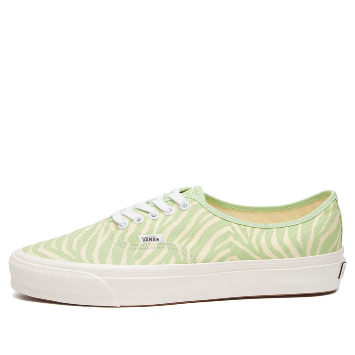 Photo: Vans LX Authentic 44 Sneaker in Zebra/Pistachio Green