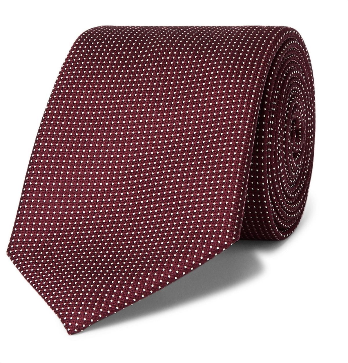 Canali Men's Classic Red Tie