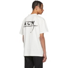 A-Cold-Wall* SSENSE Exclusive White Logo T-Shirt