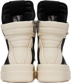 Rick Owens Black Porterville Mega Bumper Geobasket Sneakers